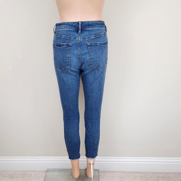 Loft Curvy Skinny Ankle Jeans Pants - Picture 5 of 13